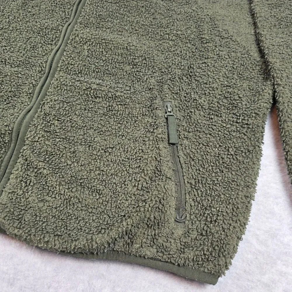Women's XL Sherpa Cropped Jacket - All in Motion™ Green